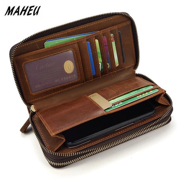fashion genuine leather clutch wallet with cell phone po male men zip hand double holder wallets, Red;black
fashion genuine leather clutch wallet with cell phone po male men zip hand double holder wallets, Red;black
