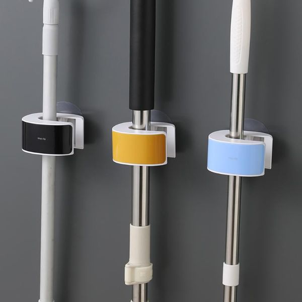 strong duty mop broom rack self adhesive waterproof cleaning tools hanger mops hanging gripper brushes organizer hooks & rails
strong duty mop broom rack self adhesive waterproof cleaning tools hanger mops hanging gripper brushes organizer hooks & rails