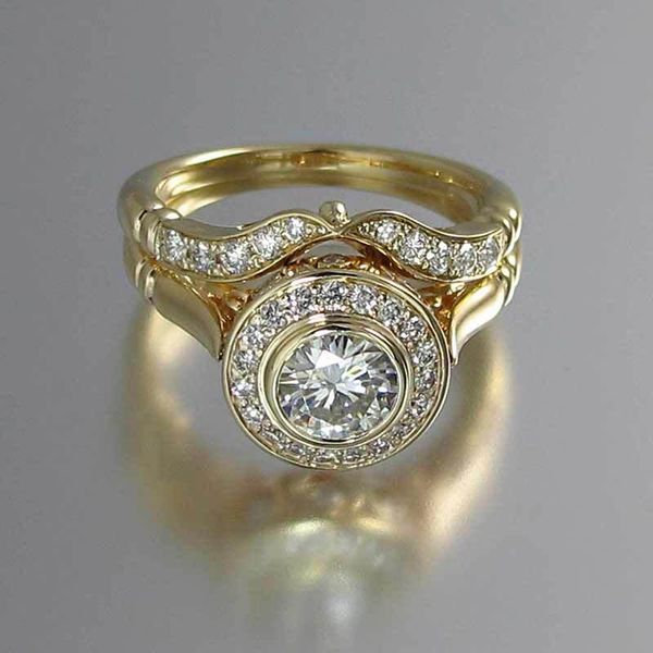 wedding rings luxury female ring set vintage crystal yellow gold filled color stackable promise engagement for women, Slivery;golden
wedding rings luxury female ring set vintage crystal yellow gold filled color stackable promise engagement for women, Slivery;golden