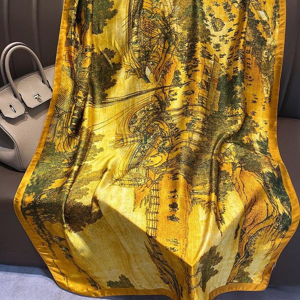 scarves traditional chinese retro print shawl scarf women autumn winter wrap summer sunscreen stole w187, Blue;gray
scarves traditional chinese retro print shawl scarf women autumn winter wrap summer sunscreen stole w187, Blue;gray