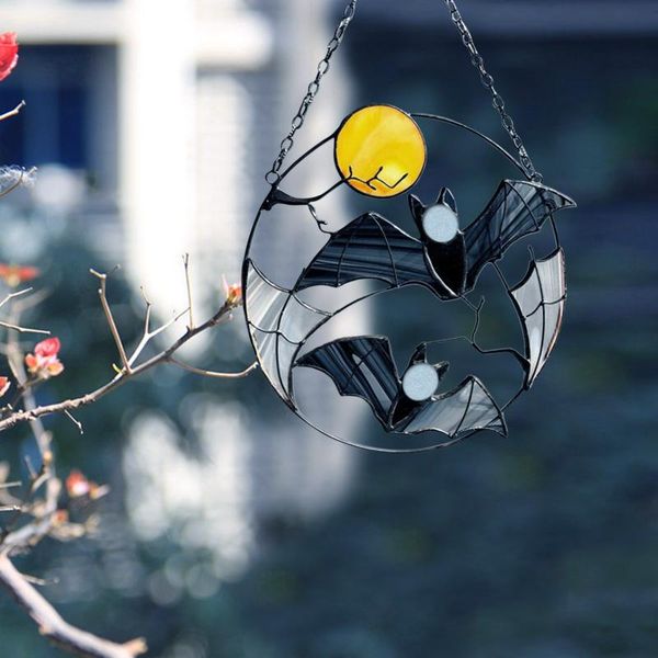 decorative objects & figurines gothic bat moon dyed panel ornaments window wall hanging witch pendan halloween house garden decoration #g2
decorative objects & figurines gothic bat moon dyed panel ornaments window wall hanging witch pendan halloween house garden decoration #g2