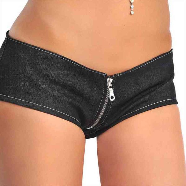 Sexy Zipper Open U Crotch Shorts Micro Mini Jeans Shorts Low Rise Waist Booty Short Exotic Culb Pole Dancing Wear, White;black
Sexy Zipper Open U Crotch Shorts Micro Mini Jeans Shorts Low Rise Waist Booty Short Exotic Culb Pole Dancing Wear, White;black