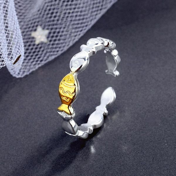 wedding rings bohemian vintage silver color fish for women men open finger ring beautiful engagement jewelry, Slivery;golden
wedding rings bohemian vintage silver color fish for women men open finger ring beautiful engagement jewelry, Slivery;golden