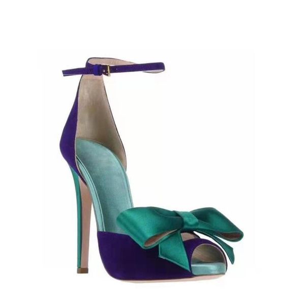 sandals fashion women's peep toe bow thin heel mixed colors buckle strap modern high heels women sandalias mujer, Black
sandals fashion women's peep toe bow thin heel mixed colors buckle strap modern high heels women sandalias mujer, Black