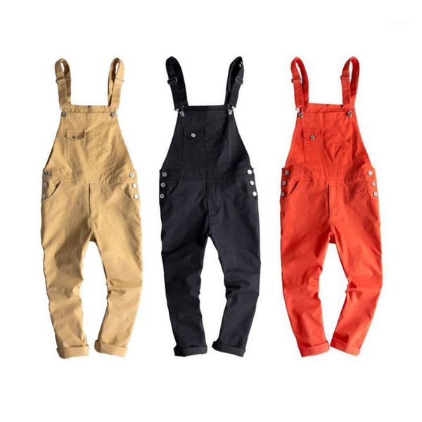 men's jeans one-piece overalls japanese retro casual trendy korean style slim-fitting trousers ninth pants, Blue
men's jeans one-piece overalls japanese retro casual trendy korean style slim-fitting trousers ninth pants, Blue