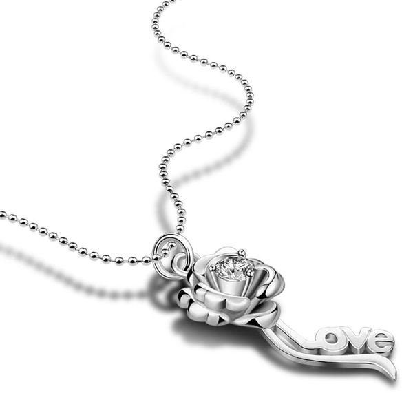 chains romantic rose pendant fashion shining zircon solid 925 sterling silver necklace for women charm ladies jewelry accessories gifts
chains romantic rose pendant fashion shining zircon solid 925 sterling silver necklace for women charm ladies jewelry accessories gifts