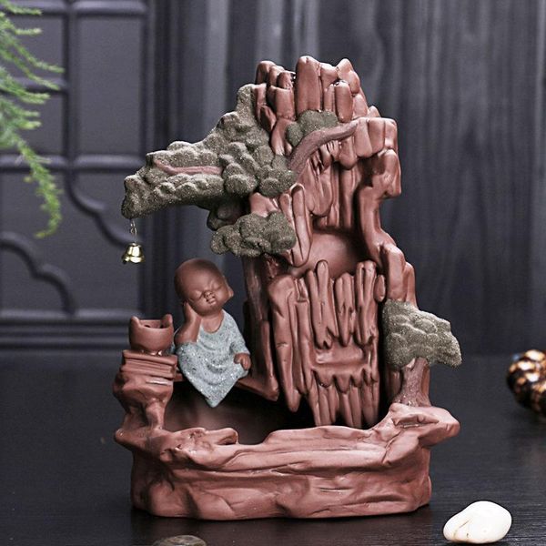 fragrance lamps mountain shape backflow incense burner the little monk ceramic censer smoke waterfall holder use in home office teahouse
fragrance lamps mountain shape backflow incense burner the little monk ceramic censer smoke waterfall holder use in home office teahouse