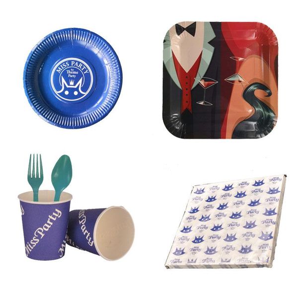 disposable dinnerware party supplies birthday decorations kids 8pcs/1 pack paper tray cup towel fork spoon wedding decoration
disposable dinnerware party supplies birthday decorations kids 8pcs/1 pack paper tray cup towel fork spoon wedding decoration