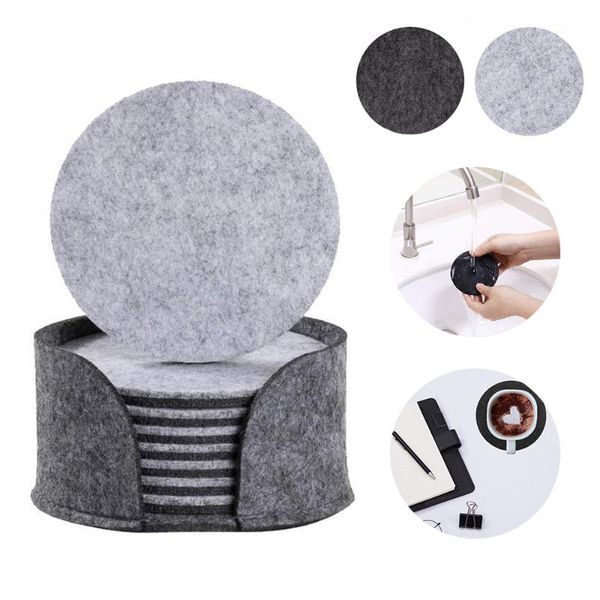 mats & pads 10pcs/set absorbent round hexagon felt cup mat pad storage box bowl mug glass plate creative placemats drink accessories
mats & pads 10pcs/set absorbent round hexagon felt cup mat pad storage box bowl mug glass plate creative placemats drink accessories