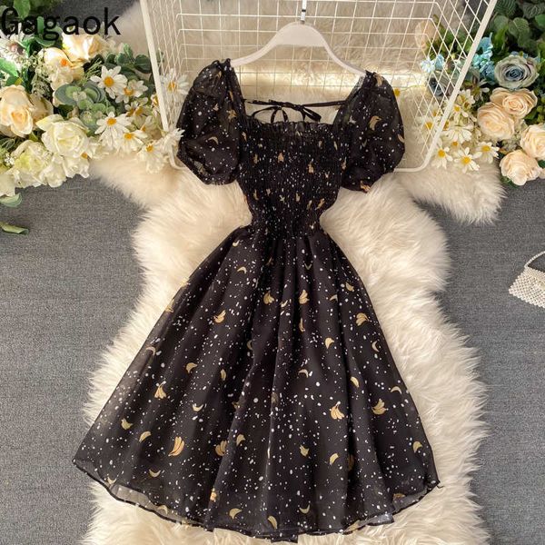 women vintage party dress spring autumn print puff sleeve empire a-line knee-length wild chic female fashion dresses 210531, Black;gray
women vintage party dress spring autumn print puff sleeve empire a-line knee-length wild chic female fashion dresses 210531, Black;gray