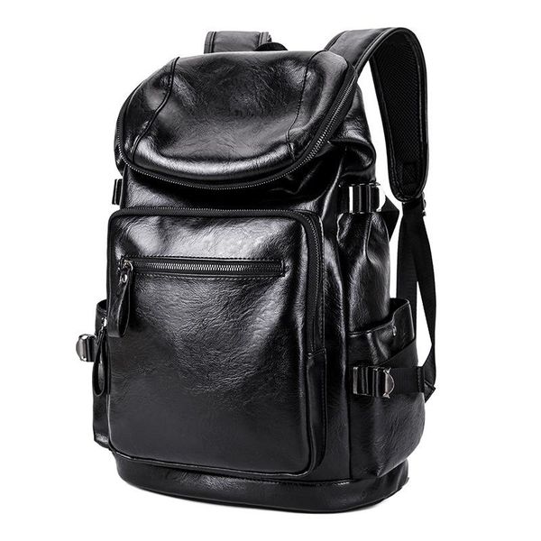 backpack 2021 fashion men backpacks pu leather male korean student school boy business lapcomputer bag 15 inch
backpack 2021 fashion men backpacks pu leather male korean student school boy business lapcomputer bag 15 inch