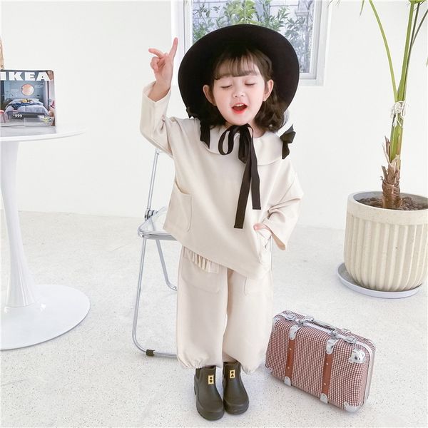 clothing sets korean style spring kids girls 2-pcs solid color +wide leg pants children casual clothes e2048 jthj, White
clothing sets korean style spring kids girls 2-pcs solid color +wide leg pants children casual clothes e2048 jthj, White