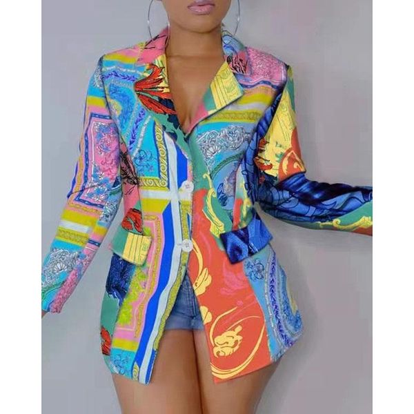 women's suits & blazers tie dye blazer women long sleeve casual female for single button 2021 print jacket coat, White;black
women's suits & blazers tie dye blazer women long sleeve casual female for single button 2021 print jacket coat, White;black