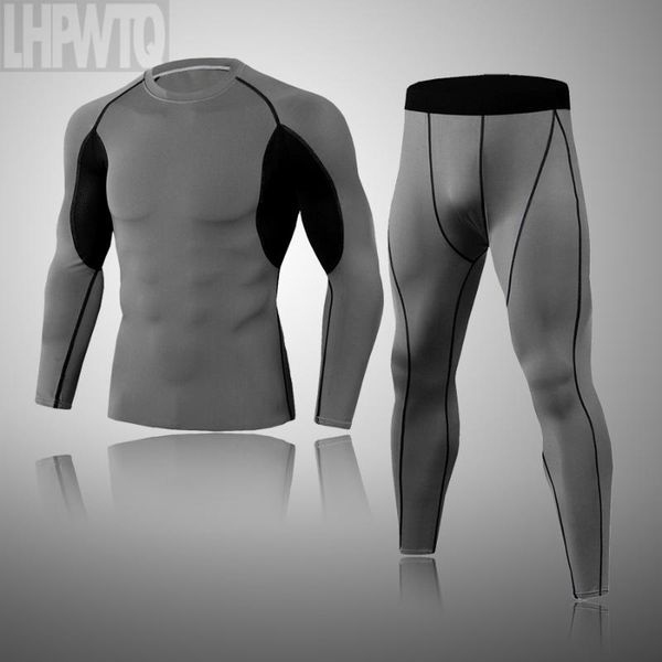 men's thermal underwear winter clothing compression long sleeve shirts leggings 2-piece set gray johns jogging suit, Black;white
men's thermal underwear winter clothing compression long sleeve shirts leggings 2-piece set gray johns jogging suit, Black;white