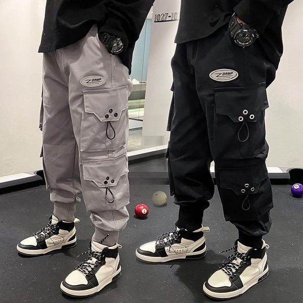 trousers cargo pants boys fashion harajuku harem pant black streetwear joggers sweatpant multi-pocket casual kids 6 8 10 12 14 yrs, Blue
trousers cargo pants boys fashion harajuku harem pant black streetwear joggers sweatpant multi-pocket casual kids 6 8 10 12 14 yrs, Blue