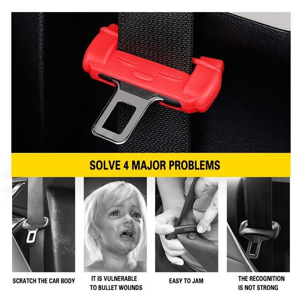 safety belts & accessories 1 pc universal car seat belt buckle clip protector silicone interior button case anti-scratch cover decor
safety belts & accessories 1 pc universal car seat belt buckle clip protector silicone interior button case anti-scratch cover decor
