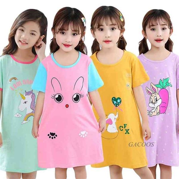 kids girls 100% cotton nightgowns cartoon nightdress girl sleepwear sleepshirt summer short sleeves nightwear children clothes 210915, Blue;red
kids girls 100% cotton nightgowns cartoon nightdress girl sleepwear sleepshirt summer short sleeves nightwear children clothes 210915, Blue;red