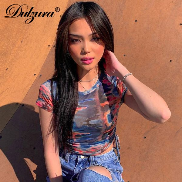 tie dye mesh women t shirt crop dstring bandage bodycon 2021 summer clothes party club streetwear gothic, Black;white
tie dye mesh women t shirt crop dstring bandage bodycon 2021 summer clothes party club streetwear gothic, Black;white