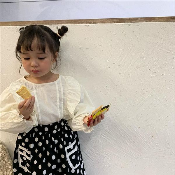 shirts 2021 spring toddler girl blouse ruffles princess kids white, White;black
shirts 2021 spring toddler girl blouse ruffles princess kids white, White;black