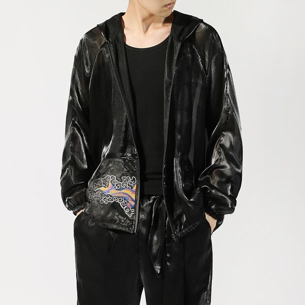 sunscreen chinese style coat embroidery streetwear jacket men silver loose windbreaker thin hip hop asian clothes 10905, Red
sunscreen chinese style coat embroidery streetwear jacket men silver loose windbreaker thin hip hop asian clothes 10905, Red