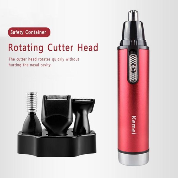 electric nose & ear trimmers kemei 4-in-1 multi-functional hair trimmer for men tondeuse cutting machine
electric nose & ear trimmers kemei 4-in-1 multi-functional hair trimmer for men tondeuse cutting machine