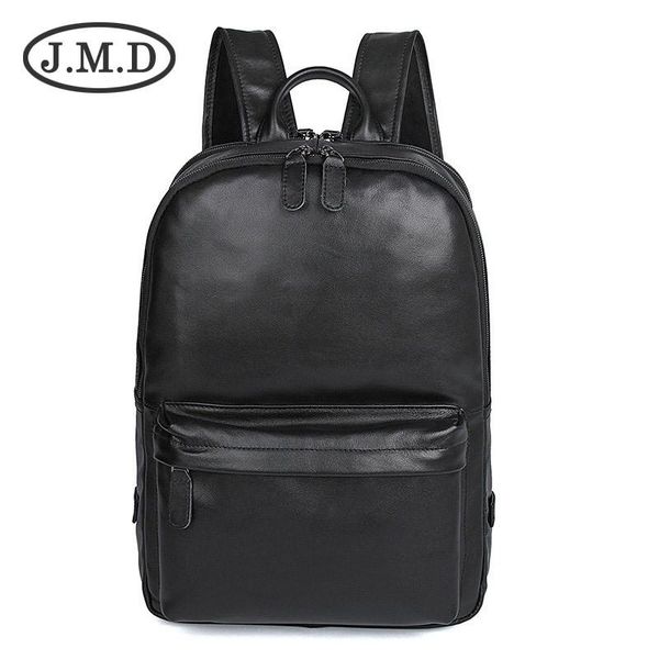 backpack j.m.d arrival 100% excellent genuine real leathe retro shoulders bag school computer