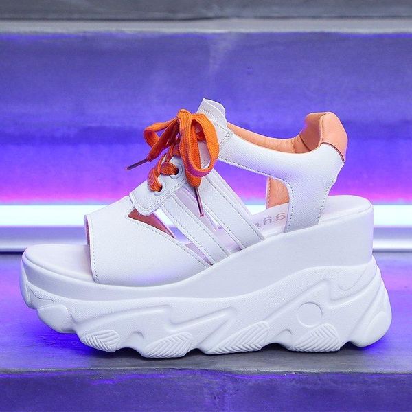 women chunky sandals platform leather designers fashion open toe shoes woman summer brand casual lacing 8cm wedges sandal, Black
women chunky sandals platform leather designers fashion open toe shoes woman summer brand casual lacing 8cm wedges sandal, Black