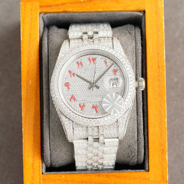 ap diamond watches full mens watch 41mm automatic mechanical diamonds sapphire business wristwatch men waterproof wristwatches montre de lux, Silver
ap diamond watches full mens watch 41mm automatic mechanical diamonds sapphire business wristwatch men waterproof wristwatches montre de lux, Silver
