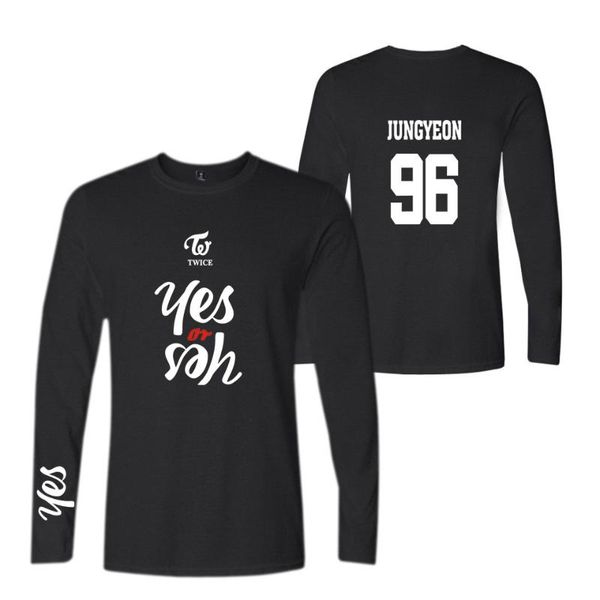 men's t-shirts trendy creative letter twice yes or print tees simple style long sleeve o-neck t shirts boys/girls sweatshirts, White;black
men's t-shirts trendy creative letter twice yes or print tees simple style long sleeve o-neck t shirts boys/girls sweatshirts, White;black