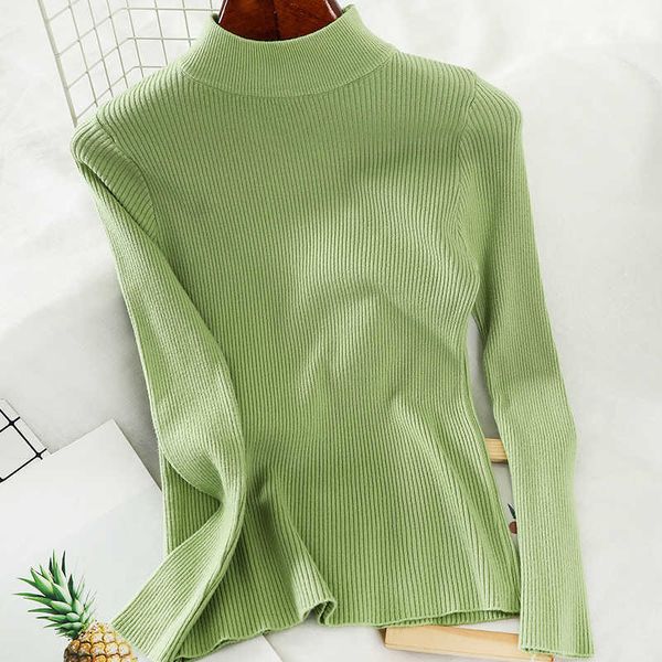 knit autumn winter turtleneck pullovers sweaters slim long sleeve korean female basic sweater 210526, White;black
knit autumn winter turtleneck pullovers sweaters slim long sleeve korean female basic sweater 210526, White;black