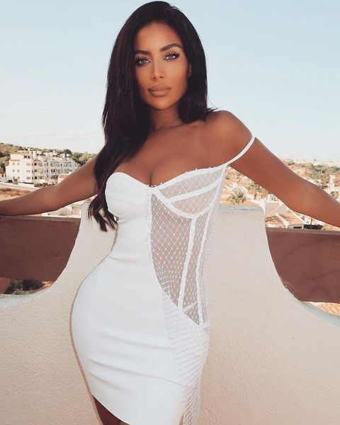 casual dresses 2021 chic ladies summer white mesh hollow wrap chest dress bandage tight party nightclub, Black;gray
casual dresses 2021 chic ladies summer white mesh hollow wrap chest dress bandage tight party nightclub, Black;gray