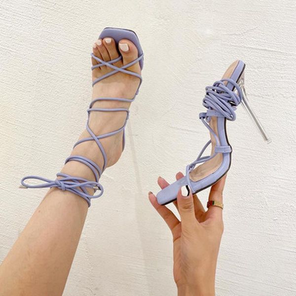 sandals 2021 clear crytal heel women pumps ankle cross strap shoes woman ladies square toe high heels dress party, Black
sandals 2021 clear crytal heel women pumps ankle cross strap shoes woman ladies square toe high heels dress party, Black