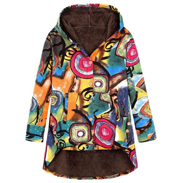 women's jackets womens outerwear coats fashion female winter warm outwear floral print hooded pockets vintage oversize 840#, Black;brown
women's jackets womens outerwear coats fashion female winter warm outwear floral print hooded pockets vintage oversize 840#, Black;brown