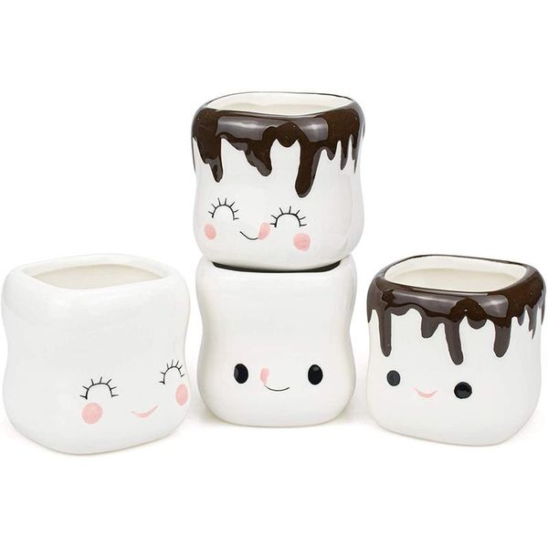 mugs 4 pieces/1 set of ceramic chocolate cup coffee matching mug anniversary christmas wedding valentine's day gift
mugs 4 pieces/1 set of ceramic chocolate cup coffee matching mug anniversary christmas wedding valentine's day gift