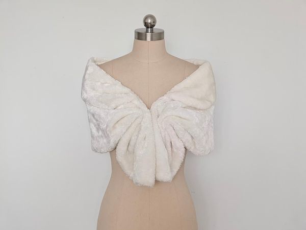 wraps & jackets white faux fur bridal wrap ivory wedding cape shrug stole ,ivory winter warm bole
wraps & jackets white faux fur bridal wrap ivory wedding cape shrug stole ,ivory winter warm bole