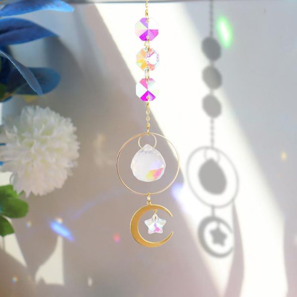 decorative objects & figurines hanging crystal suncatcher star moon sun catcher pendant rainbow garden decoration outdoor yard
decorative objects & figurines hanging crystal suncatcher star moon sun catcher pendant rainbow garden decoration outdoor yard