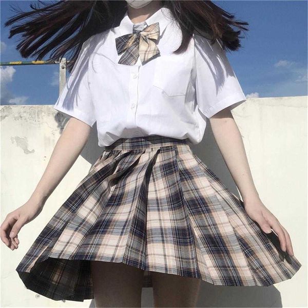 three piece set japanese jk uniform casual a-line sweet ulzzang kawaii harajuku sets female skirt women mini plaid pleated 210608, Black
three piece set japanese jk uniform casual a-line sweet ulzzang kawaii harajuku sets female skirt women mini plaid pleated 210608, Black