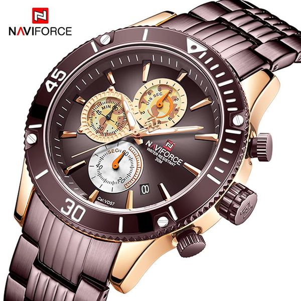 wristwatches mens watches naviforce army military sports wrist watch for men multi-function waterproof clock reloj hombre, Slivery;brown
wristwatches mens watches naviforce army military sports wrist watch for men multi-function waterproof clock reloj hombre, Slivery;brown
