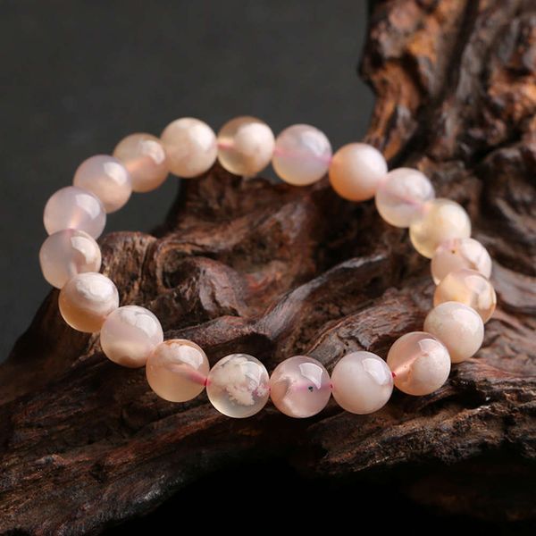 chuangyou cherry blossom agate bracelet women's single circle hand string fashion jewelry live broadcast, Black
chuangyou cherry blossom agate bracelet women's single circle hand string fashion jewelry live broadcast, Black