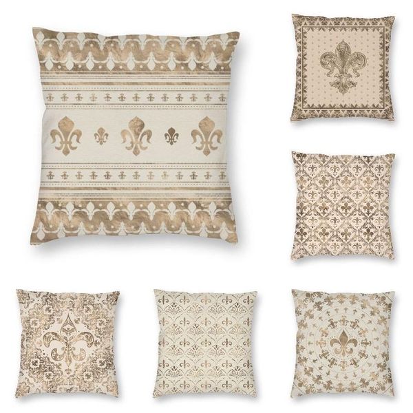 cushion/decorative pillow luxury vintage fleur de lis pastel gold cushion cover velvet ancient symbol lily flower throw case for living room
cushion/decorative pillow luxury vintage fleur de lis pastel gold cushion cover velvet ancient symbol lily flower throw case for living room