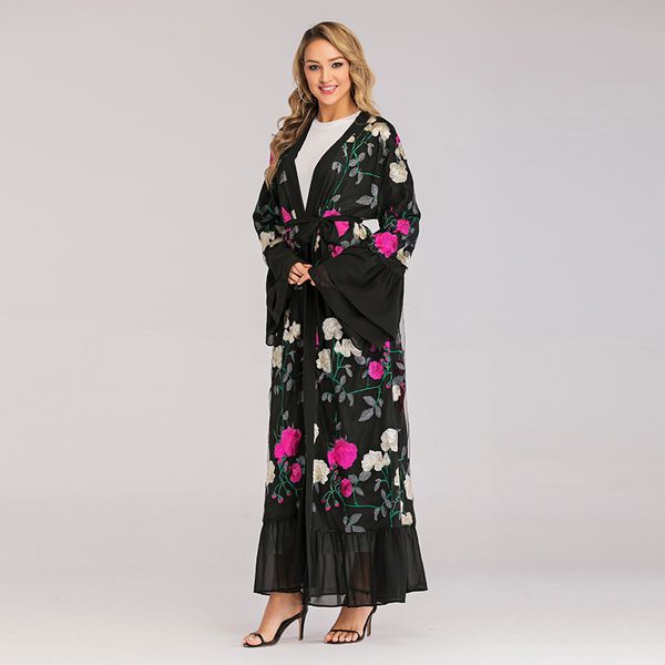plus size long kimonos mujer verano 2021 abaya dubai muslim women embroidery boho kimono cardigan chiffon blouse roupas feminina, Red
plus size long kimonos mujer verano 2021 abaya dubai muslim women embroidery boho kimono cardigan chiffon blouse roupas feminina, Red