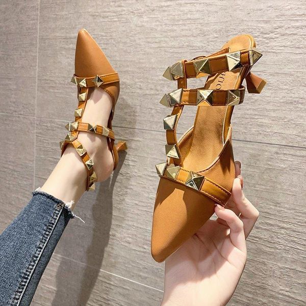 sandals women high heels fashion gladiator shoes rivet slippers party wedding woman 2021, Black
sandals women high heels fashion gladiator shoes rivet slippers party wedding woman 2021, Black