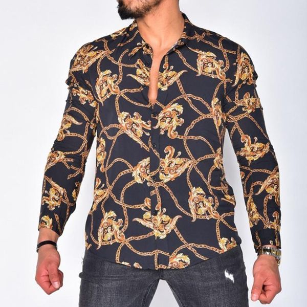 men's casual shirts 2021 autumn european american digital printing cardigan lapel long-sleeved shirt fashion trendy single-breasted, White;black
men's casual shirts 2021 autumn european american digital printing cardigan lapel long-sleeved shirt fashion trendy single-breasted, White;black