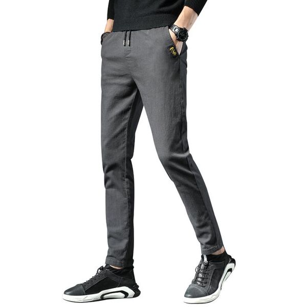 brand mens bussiness casual pants workpants men striped micro elastic straight trousers solid men's, Black
brand mens bussiness casual pants workpants men striped micro elastic straight trousers solid men's, Black