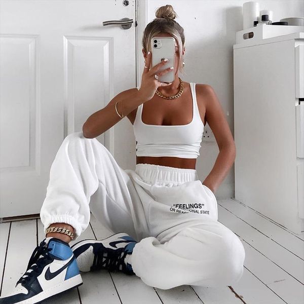 letter print white casual jogging womens capris panties fashion high taille long broek ladies skinny summer sweat pants, Black;white
letter print white casual jogging womens capris panties fashion high taille long broek ladies skinny summer sweat pants, Black;white