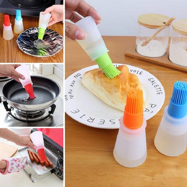 tools & accessories portable silicone oil bottle with brush scale basting barbecue high temperature resistant bbq grill sets
tools & accessories portable silicone oil bottle with brush scale basting barbecue high temperature resistant bbq grill sets