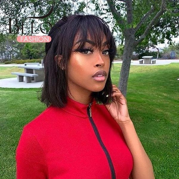 straight bob human hair wigs with bang brazilian remy wig bangs 4x4 lace closure for women pre plucked1, Black;brown
straight bob human hair wigs with bang brazilian remy wig bangs 4x4 lace closure for women pre plucked1, Black;brown