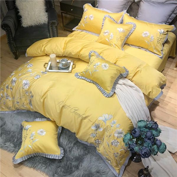 bedding sets luxury pastoral style flowers embroidery 100s egyptian cotton set king size duvet cover bed 4pcs pillowcases sheet
bedding sets luxury pastoral style flowers embroidery 100s egyptian cotton set king size duvet cover bed 4pcs pillowcases sheet