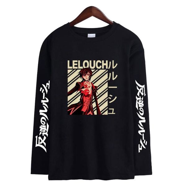 men's hoodies & sweatshirts code geass 2d print o-neck sweatshirt harajuku round collar men/women, Black
men's hoodies & sweatshirts code geass 2d print o-neck sweatshirt harajuku round collar men/women, Black