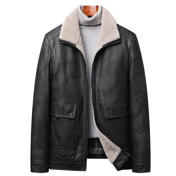 men's leather & faux 2021 winter mens clothes sheepskin genuine natural real fur lapel plush thick coat thicken warm parkas down jacket, Black
men's leather & faux 2021 winter mens clothes sheepskin genuine natural real fur lapel plush thick coat thicken warm parkas down jacket, Black